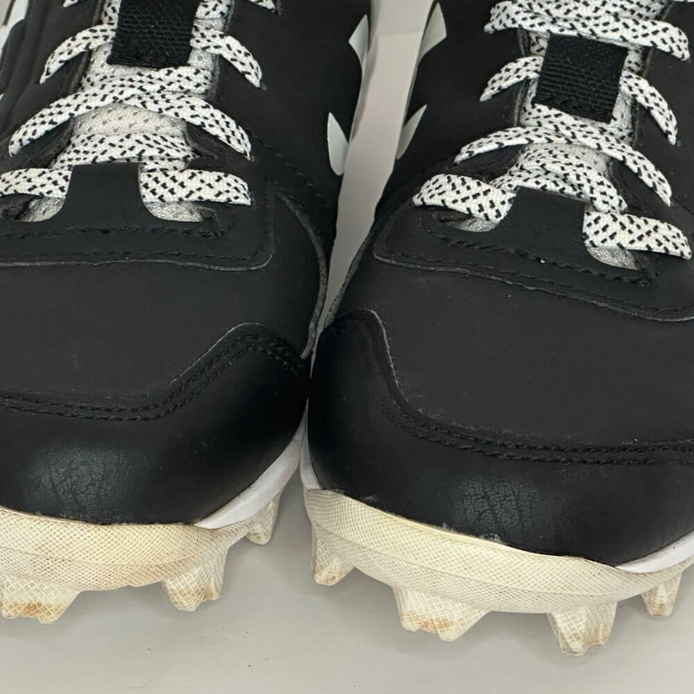 Under Armour “Lead Off” baseball/softball cleats in black and white - 4Y US - Picture 5 of 5